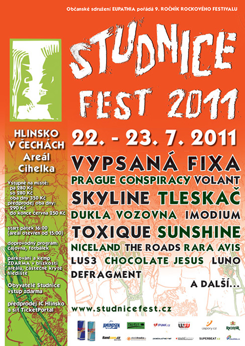 Hudební festival plakát